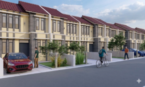 Rumah 2 lantai 600 jutaan